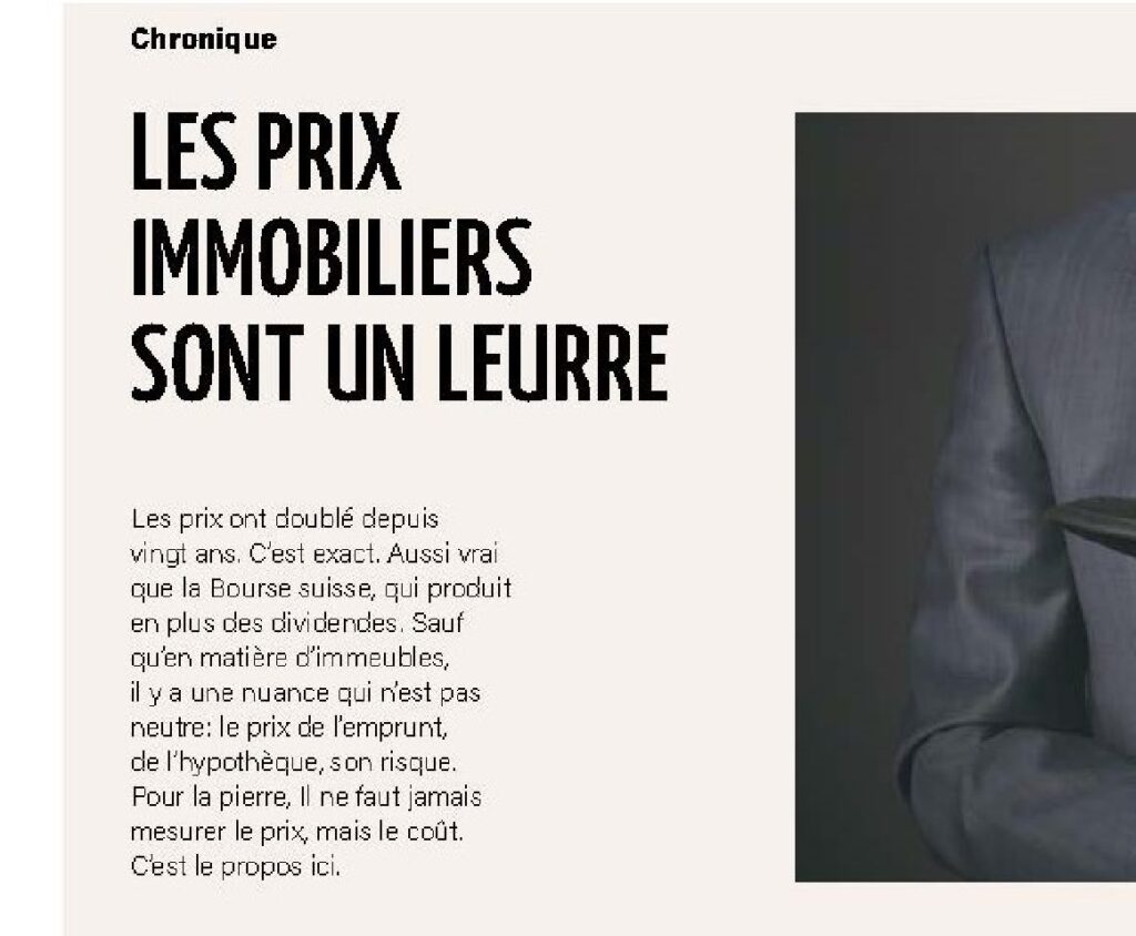 Immo prix leurre pdf